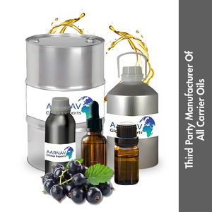 Huile de graines de Ribes Nigrum pressée à froid de qualité INCI (cassis) huile de support OEM certifiée HALAL/casher pour la vente en gros en vrac - Product Image 2