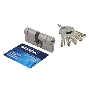 กระบอกสูบประตูระบบ Gerda Pro (WKM4) นิกเกิลซาติน35/35ระดับ6 D - Product Image 1