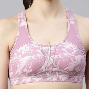 OEM Personnalisé Respirant Écologique Femmes Fitness Sport Soutien-Gorge Léger Soutien Spandex/Nylon Matériau Bretelles Conception pour Adultes - Product Image 5