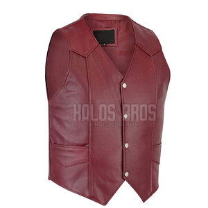 Gran oferta 2025, chaleco y cinturón de cuero informal para hombre, accesorio de invierno transpirable de tendencia superior - Product Image 2