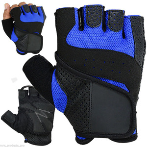 Guantes deportivos de cuero unisex transpirables con logotipo personalizado de alta calidad Guantes de gimnasio de goma de diseño personalizado a precio mayorista - Product Image 4