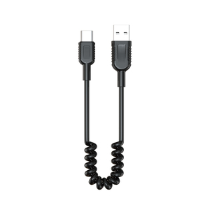 3A Carga rápida 1M Tipo-C Cable Cobre puro y aleación de aluminio para dispositivos Android con 2M de longitud 2017 Negros - Product Image 1