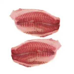 Peixe Congelado Da China Filé De Tilápia IVP IQF Co Tratados Skinless Desossado Filé De Peixe De Tilápia Congelada