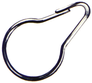 Anello per tenda doccia zincocromato grande - Product Image 1