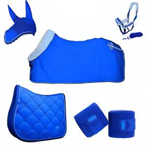 Juego de Almohadillas Matchy para Sillín, Alfombrillas de Sublimación para Doma Equina, Alfombras de Caballo Numnah, Color Verde Azulado - Product Image 4