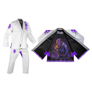 Jiu Jitsu Kimono Arts Martiaux Uniforme Karaté Gi Costumes Bjj Kimono Judo Karaté Uniforme Fabriqué au Pakistan Jiu Jitsu Suit - Product Image 1