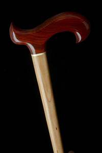 BOOST Price Canne en bois réglable avec nœuds multiples Bâton de marche en bois solide pour les aînés par Standard International - Product Image 6