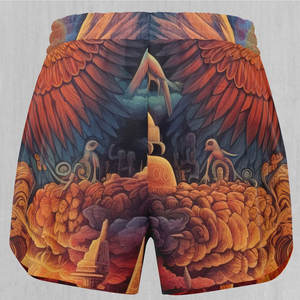 Shorts de sublimation décontractés fabriqués en usine pour femmes Shorts pour femmes en maille de sublimation de haute qualité en vrac - Product Image 6