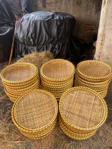 Bandeja premium de bambú natural hecha a mano para servir comida, bebidas y aperitivos - Product Image 4