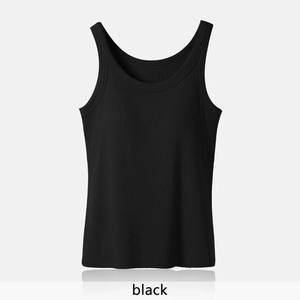 Camisetas sin mangas ajustadas para mujer Camisas sin mangas elegantes y elásticas para ropa informal y deportiva - Product Image 6