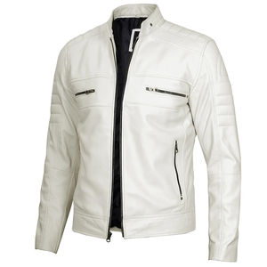 Chaqueta de Cuero Clásica para Hombre Diseñada con Material de Acabado Suave que Ofrece un Estilo Elegante y Comodidad Diaria - Product Image 2