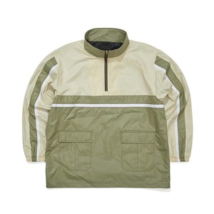 แจ็กเก็ตกันฝนน้ำหนักเบาสำหรับกลางแจ้งเสื้อวิ่งลมผ้าทอพิมพ์ลายผ้าบางสำหรับฤดูร้อนดีไซน์คลาสสิก - Product Image 1