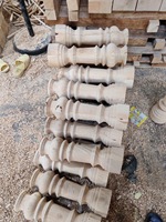 Fábrica de patas de muebles de madera en Vietnam Construcción de madera dura Premium Adecuada para sillas Sofás Gabinetes y mesas de alta calidad