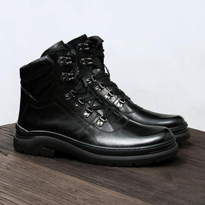 <b>Vintage</b> Suede Chukka <b>Boots</b> with Classic Lacing Wear Resistant Heel for Men's Business Casual and Retro Shoes - Product Image 2