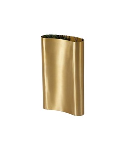 Best Quality Metal <b>Flower</b> Vase with Modern Design Customized Golden Plating Finish <b>for</b> Home Hotel or Resort - Product Image 1