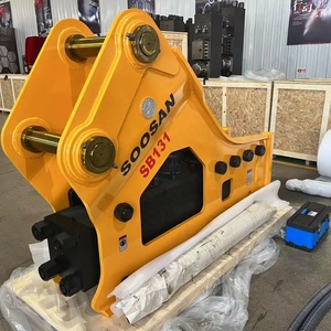 Disjoncteur hydraulique SB131 de type latéral adapté aux pelles de 30 à 45 tonnes pour les travaux de démolition et de construction difficiles - Product Image 5