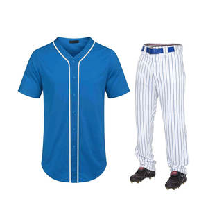 Uniformes de baseball personnalisés imprimés par sublimation/meilleure vente nouvelle conception Slim Fit uniforme de baseball pour hommes pour adulte - Product Image 4
