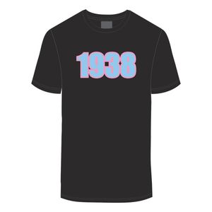 1938 Jack e Jill of America camicia di cotone nero blu ciniglia ricamo nero organizzazioni civiche e professionali abbigliamento - Product Image 2