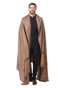 Chal de lana personalizado de alta calidad OEM para hombre, ropa de invierno ecológica con logotipo personalizado, cómodo uso diario al por mayor - Product Image 6