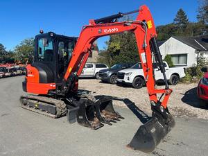 รถขุด KX037-4 Kubota มือสองขนาดเล็กมือสอง - Product Image 3