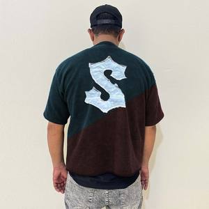 Fabricants de vêtements OEM Crew Fitness 100% coton 280g T-shirt décontracté avec logo de marque imprimé lourd pour hommes - Product Image 4