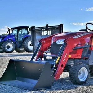 Massey Ferguson GC2400 4WD <b>Walking</b> Tractor Front Loader Mid Mount Mowing Deck Farm Utility Tractor - Product Image 1
