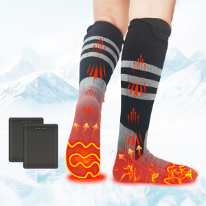 Chaussettes chauffantes électriques d'hiver à commande par application personnalisée, batterie rechargeable, pour hommes et femmes - Product Image 1