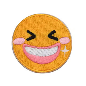 Badges de broderie à la main personnalisés de haute qualité décorations en métal à la mode tissu sergé pour chapeaux bas quantité minimale de commande nouveau Style prix - Product Image 1