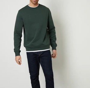 Sweat-shirt chaud doublé en polaire personnalisable Logo multicolore Vêtements décontractés d'hiver Col rond durable Manches longues Vêtements de tous les jours - Product Image 3