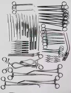 Venta al por mayor superventas mayor cirugía vascular conjunto de 52 piezas de acero inoxidable instrumentos médicos quirúrgicos CE ISO aprobado - Product Image 3
