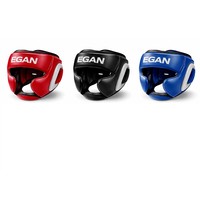 Protège-tête de boxe unisexe en PU personnalisé de haute qualité, respirant, absorbant les chocs, pour entraînement et compétition amateur de MMA et Taekwondo