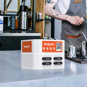 Tùy Chỉnh 4-Khe Cắm Bester BST-0264 Ngân Hàng Điện Chia Sẻ Trạm Sạc Li-Polymer Pin Màn Hình Hiển Thị 90W Đầu Ra Cho Thuê - Product Image 2