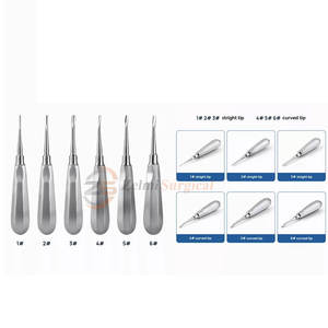 Juego de fórceps de elevadores de Cirugía Dental oral de acero inoxidable, juego de fórceps de elevadores manuales de 85 piezas - Product Image 5
