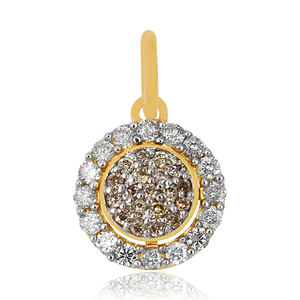 Luxury design gold plated 925 sterling silver green onyx white topaz multi gemstone detachable pendant necklace jewellery - Product Image 4