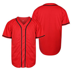 เสื้อเบสบอลแบบกำหนดเอง พิมพ์ชื่อ OEM แบบซับลิเมชั่น ซื้อเสื้อเบสบอลโพลีเอสเตอร์ซับลิเมชั่นราคาถูก เสื้อเบสบอลเปล่าแบบกำหนดเอง - Product Image 2