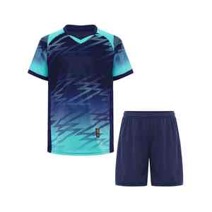 Ensemble de maillots de basket-ball respirants à sublimation personnalisée Uniforme d'entraînement de football pour hommes PCS-R-103 - Product Image 2