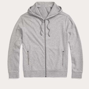 Fabricant d'usine Capuche à cordon personnalisée Deux poches zippées à la taille avant Sweats à capuche Streetwear respirant Sweats à capuche Basics - Product Image 5