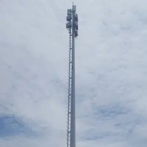 Netwerk Mobiele Gsm Communicatie Monopool Basisstation Wifi Antenne Toren