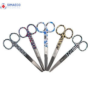 5 \ "flores moradas tijera de enfermería manual alimentada para instrumentos quirúrgicos - Product Image 4