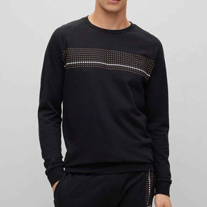 Sudadera de Gran Tamaño Personalizada de Alta Calidad, Fabricada a Medida, con Cuello Redondo, de Tela de Felpa, Estilo Urbano, en Oferta 2024 - Product Image 2