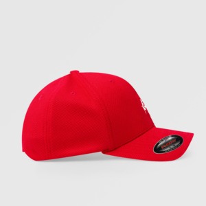 Casquette Pro Profile GA en rouge avec tissu en maille, caractéristique standard - Product Image 2