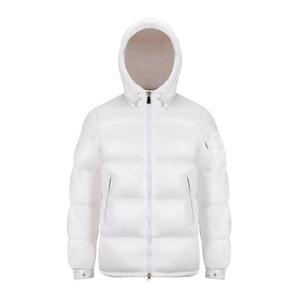 Couleur hiver vers le bas manteau épais rembourré bulle manteau bouffant veste unisexe à capuche doudoune - Product Image 1