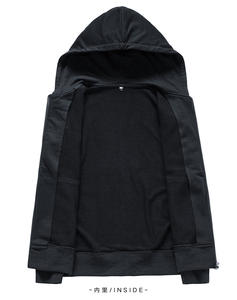 Vente en vrac en gros OEM coupe-vent coupe-vent fermeture éclair sweats à capuche hommes personnalisé Polyester fermeture éclair sweat à capuche bloc de couleurs premium sweats à capuche - Product Image 6