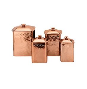 Vente à chaud de bidons en fer design utilisés pour la maison et les ustensiles de cuisine Boîte de rangement des aliments de table à des prix élevés - Product Image 5