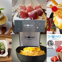 Le meilleur produit Bingsu Machine Corée SNOWAY Mini-J(JSB-208W) Flocon De Neige Machine À Glace Sulbing Machine Made in Corée