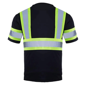 Camisa de soldadura de estilo occidental, camisas de soldadura de ajuste relajado con triple cosido de peso ligero occidental, tela reflectante de seguridad - Product Image 4