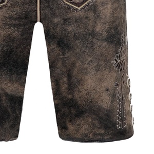 ชุดบาวาเรียนมาใหม่สำหรับผู้ชาย กางเกงขาสั้น Lederhosen แบบดั้งเดิมสำหรับเทศกาล Oktoberfest กางเกงขาสั้นสั่งทำพิเศษ - Product Image 4