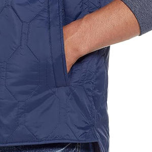 Chaleco de invierno para hombre, resistente al agua, cortavientos, transpirable, Vintage, técnicas lavadas - Product Image 5