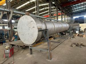 Séchoir rotatif à triple passage pour machines industrielles, haute capacité, pour copeaux de bois et granulés de biomasse - Product Image 2