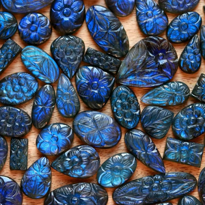 Haute qualité naturel Labradorite Cabochon Multi opale de feu poli pierres précieuses en vrac forage gratuit forme mixte taille livraison gratuite - Product Image 2